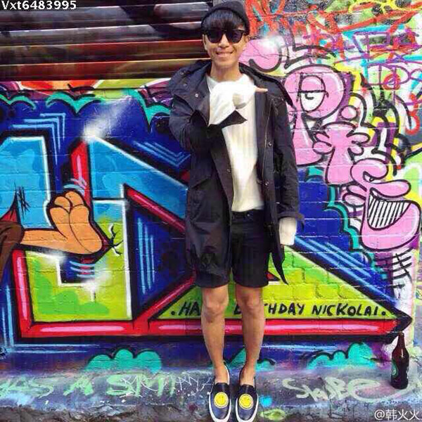 【春夏新作】2015SS☆Joshua Sanders スマイリースニーカー BigBang G-Dragon